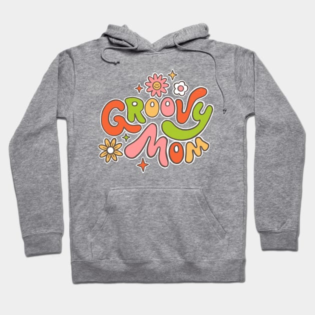 Groovy Mom Hoodie by Valentina